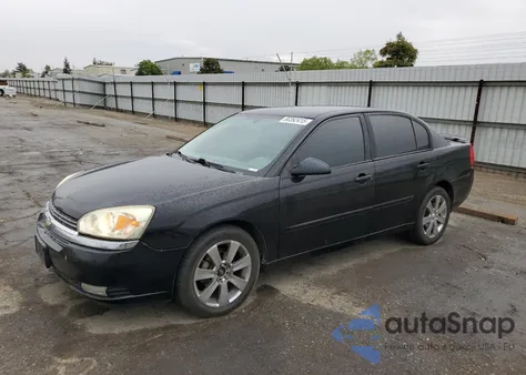 2005 Chevrolet Malibu Lt из США, поврежденный, VIN 1G1ZU54815F288438